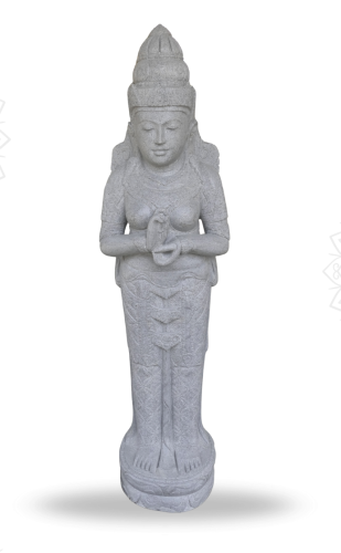 Product image of the product “Standing Sri Dewi. Made from riverstone. Height 180cm ”